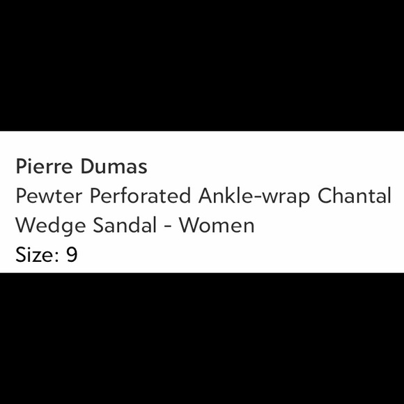 Pierre Dumas wedge - Picture 7 of 7